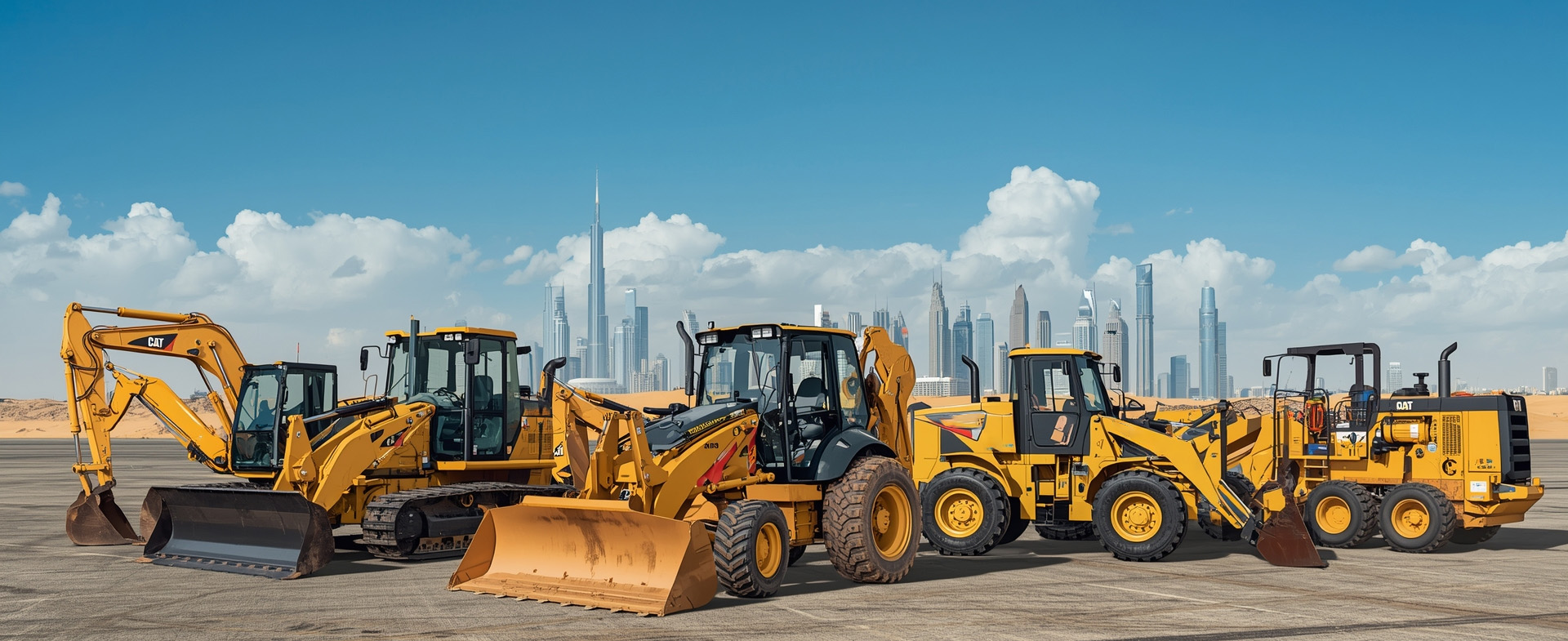 Fleet of Earth Moving Equipment