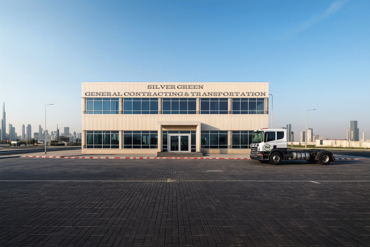 Silver Green General Contracting and Transportation Building