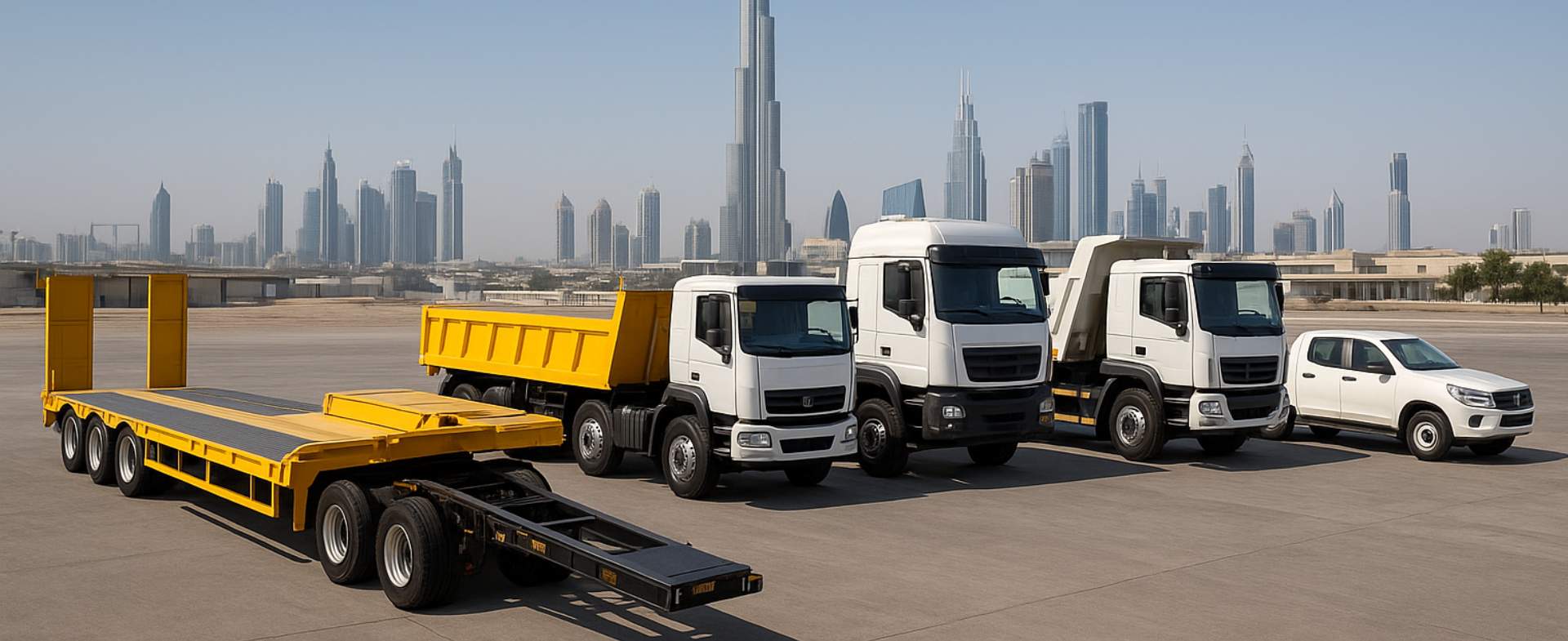 Transport Vehicles Rental | Silver Green UAE