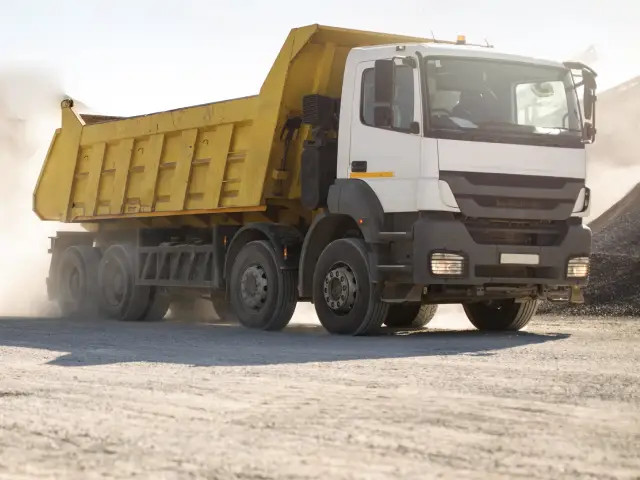 dumping trucks
